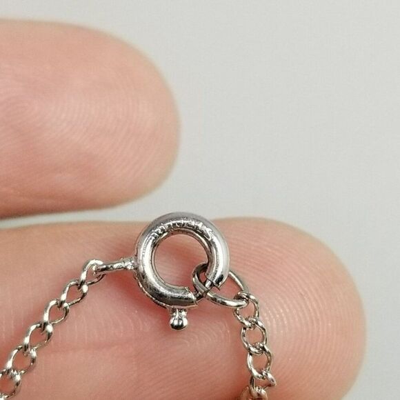 Vintage Hayward Sterling Silver Cross I Am A Methodist Round Pendant Necklace - Picture 10 of 11